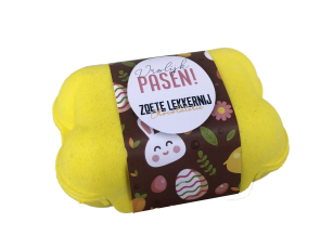 Doosje paaseitjes geel
